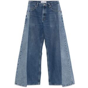 E.L.V. Denim Blue Denim - Wide-Leg Jeans Women